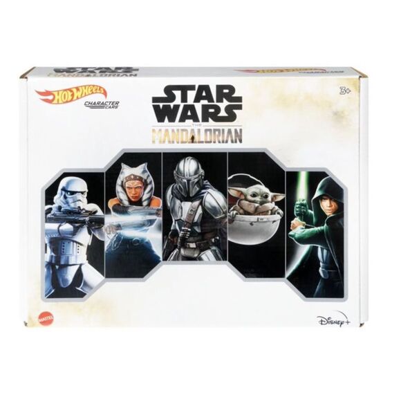 NEW Mandalorian HOT WHEELS Star Wars Yoda Character Cars 5 PACK - Picture 6 of 12